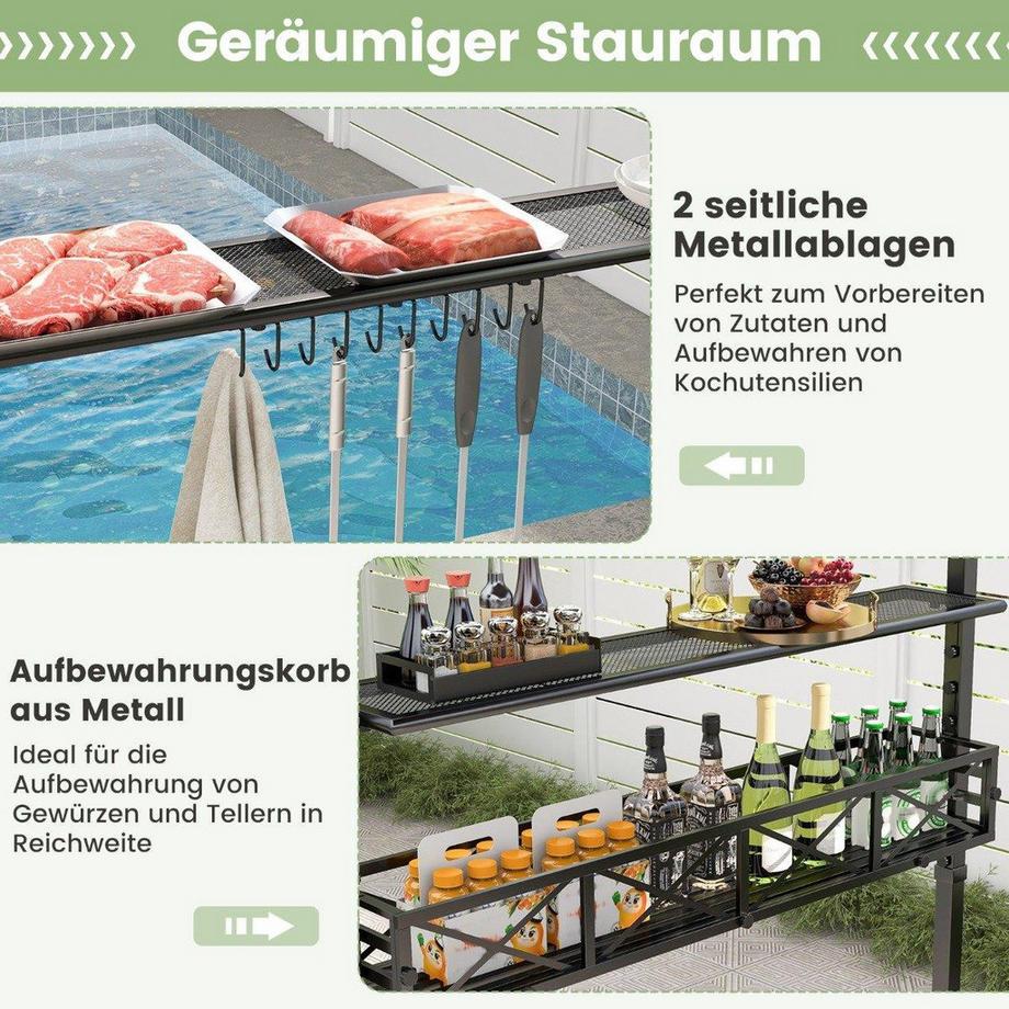 Northix Grillpavillon Mit Doppeldach  