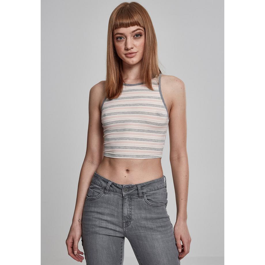 URBAN CLASSICS Crop Top Rayé  
