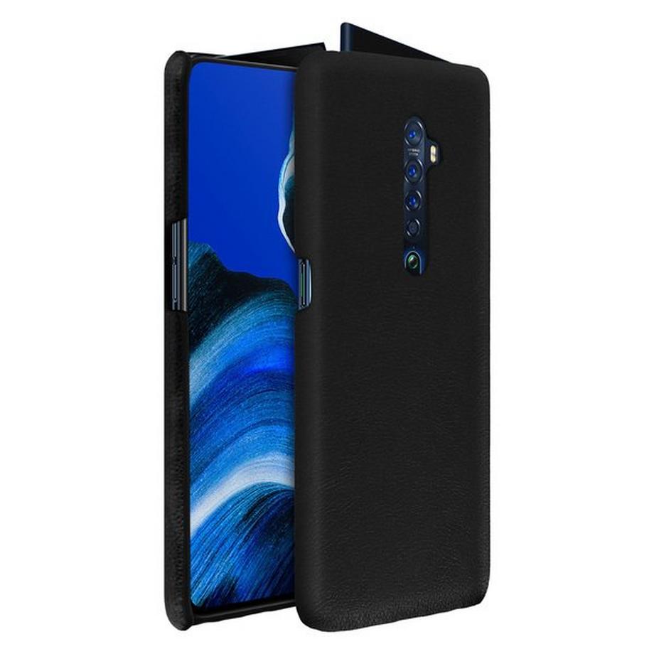 Avizar  Coque Vintage Oppo Reno 2 Noir 