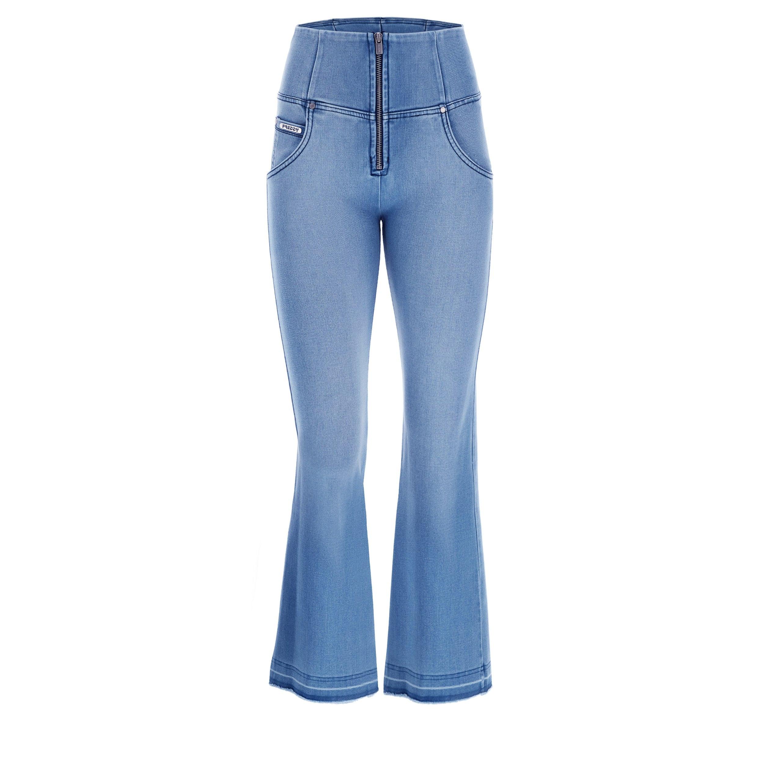 Image of Wr.up® Snug Shaping Pants Damen Blau Denim M