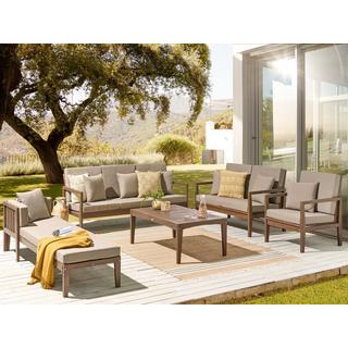 Beliani Lounge Set mit Tisch aus FSC® zertifiziertes Akazienholz Modern PATAJA  