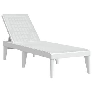 VidaXL Chaise longue polypropylène  