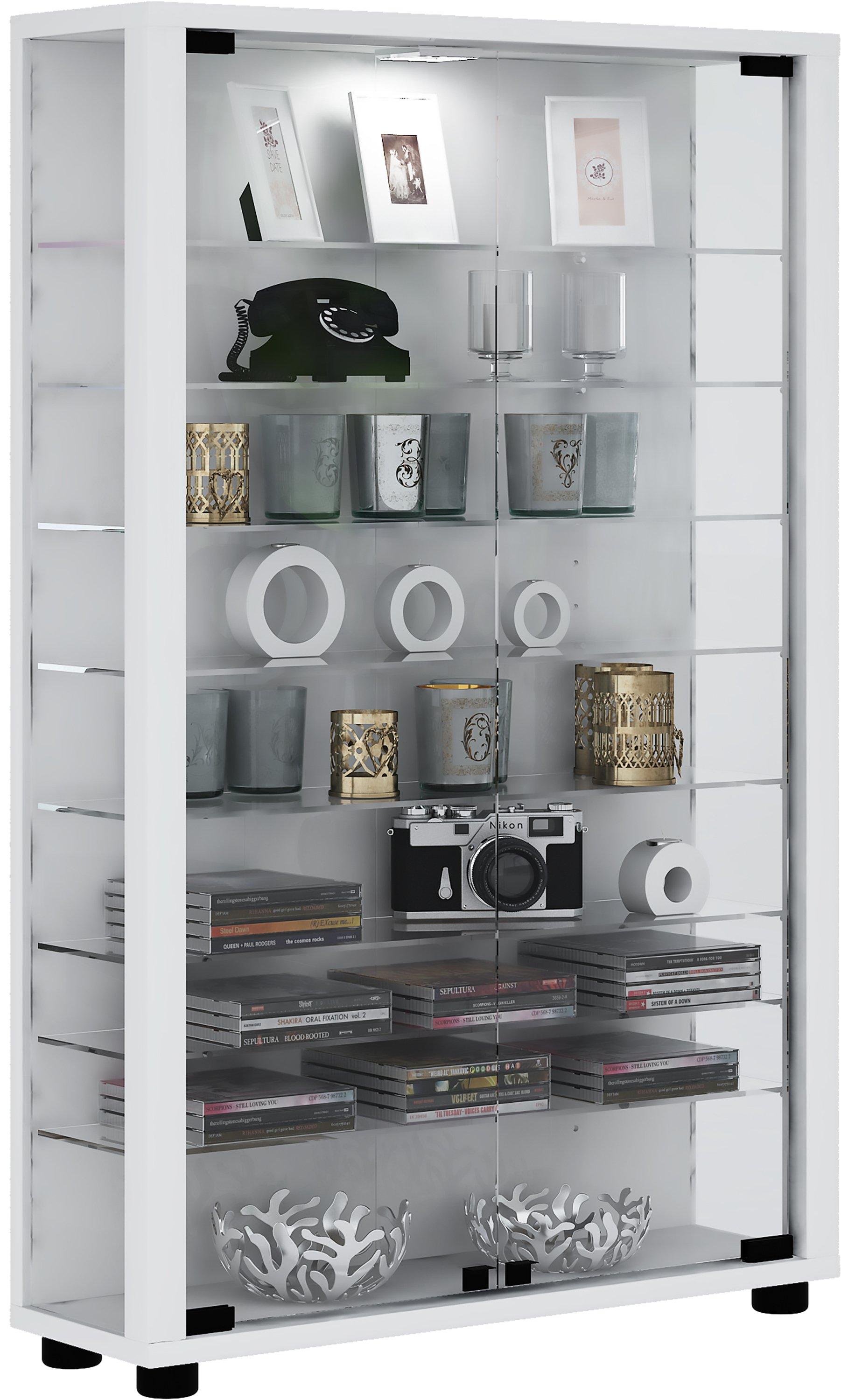 Image of Holz Glas Vitrine Sammelvitrine Glasvitrine Schaukasten Standvitrine Lumo Mini - ohne Beleuchtung Holz Glas Vitrine Sammelvitrine Glasvitrine Schaukasten Standvitrine Lumo Mini - ohne Beleuchtung