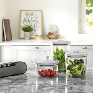 Champion Récipient sous vide Universel pack de 3 (0,7L 1,4L 2L)  