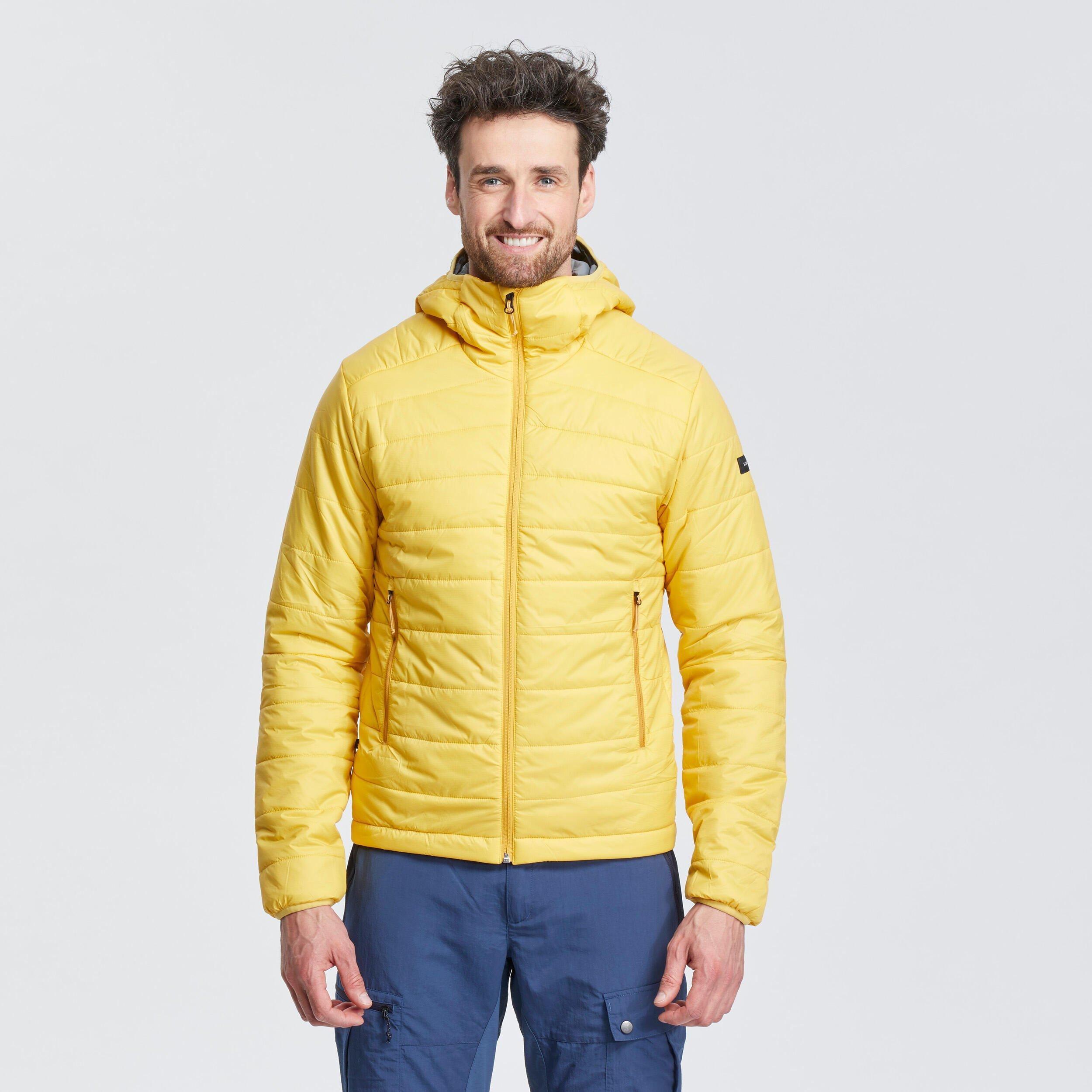 Image of Wattierte Jacke - Mt100 Synth Herren Gelb Bunt XL