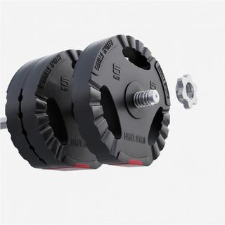 Gorilla Sports  Gripper Kunststoff Hantelscheiben 1,25 - 15 KG 