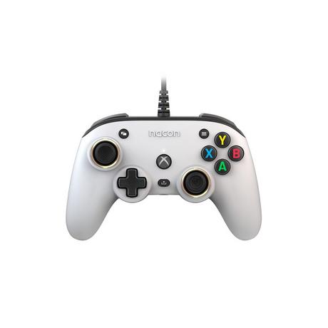 nacon  NACON Pro Compact Controller Weiß USB pad Xbox One, Xbox Series S, Xbox Series X 