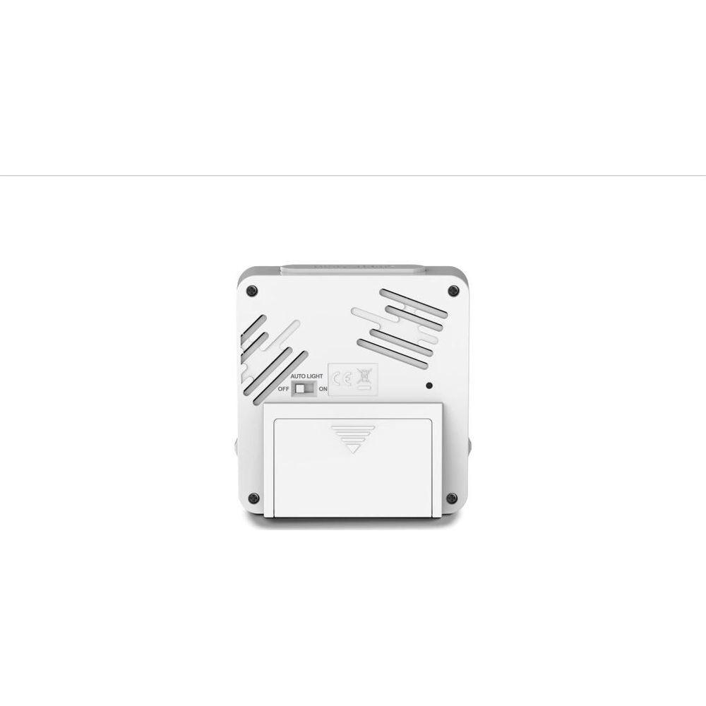 hama  HAMA Digitalwecker „Rhodes“ DCF Weiß 