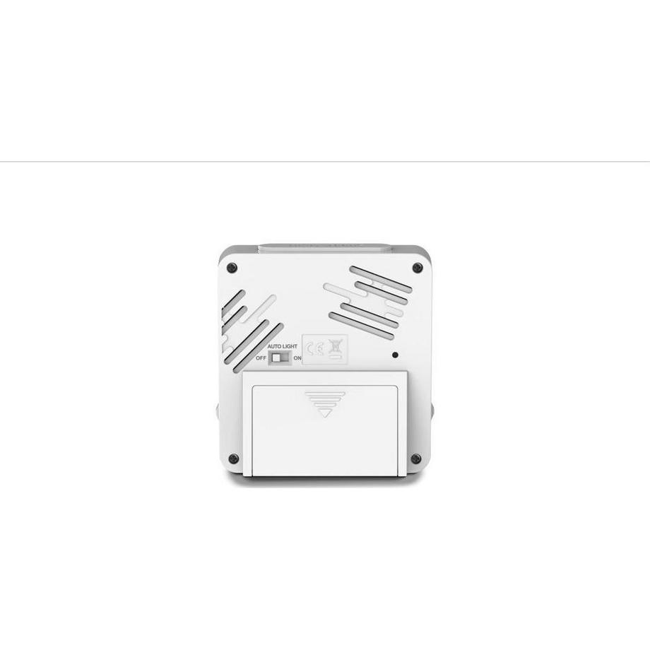 hama  HAMA Digitalwecker „Rhodes“ DCF Weiß 