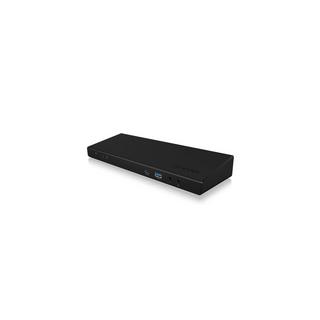 ICY Box  ICY BOX IB-DK2244AC Cablato USB 3.2 Gen 1 (3.1 Gen 1) Type-C Nero 