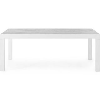 mutoni Table basse de jardin Kledi blanc 50x50  