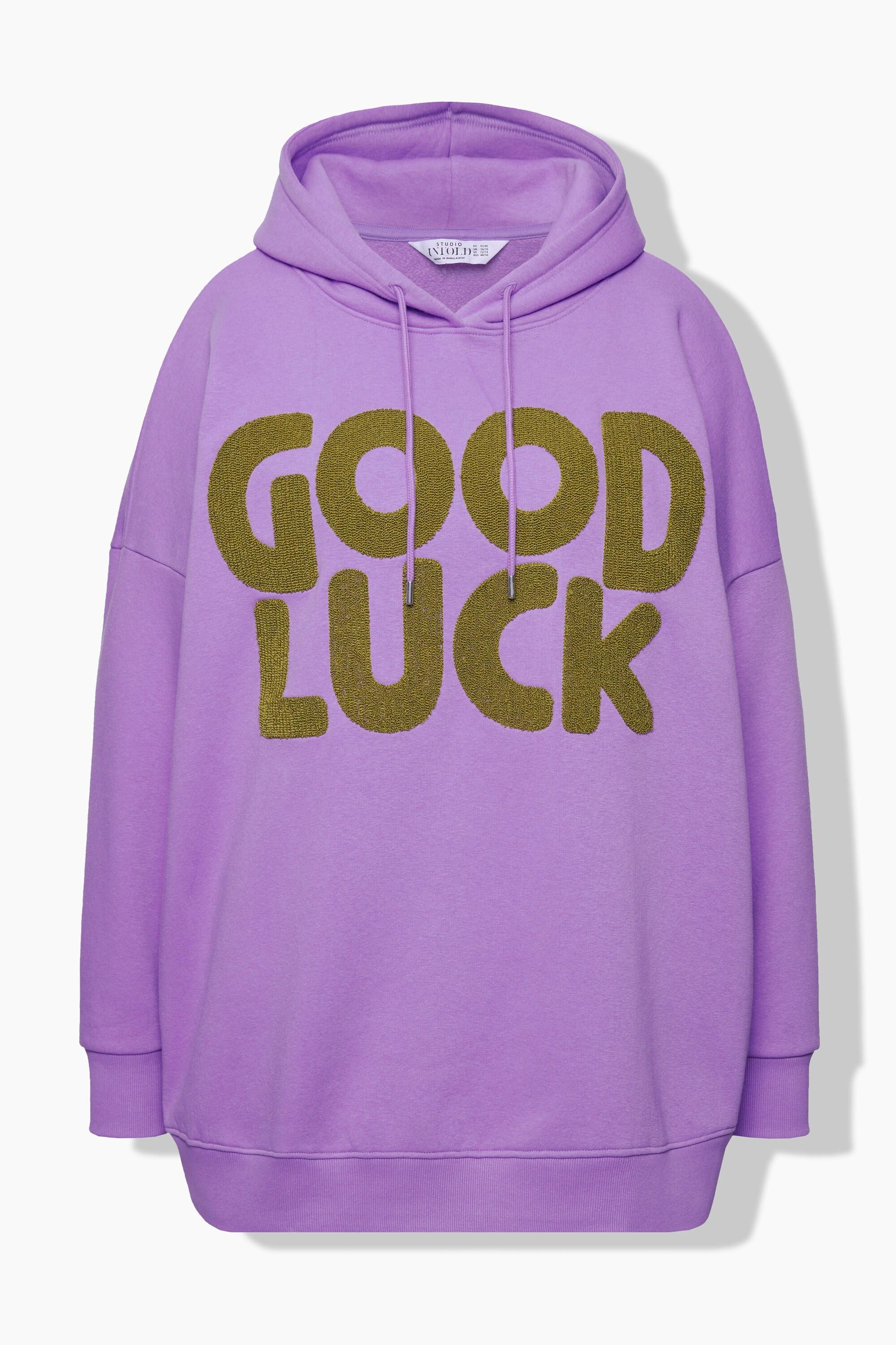 Studio Untold  Hoodie, oversized, Towel-Statementprint, Kapuze 