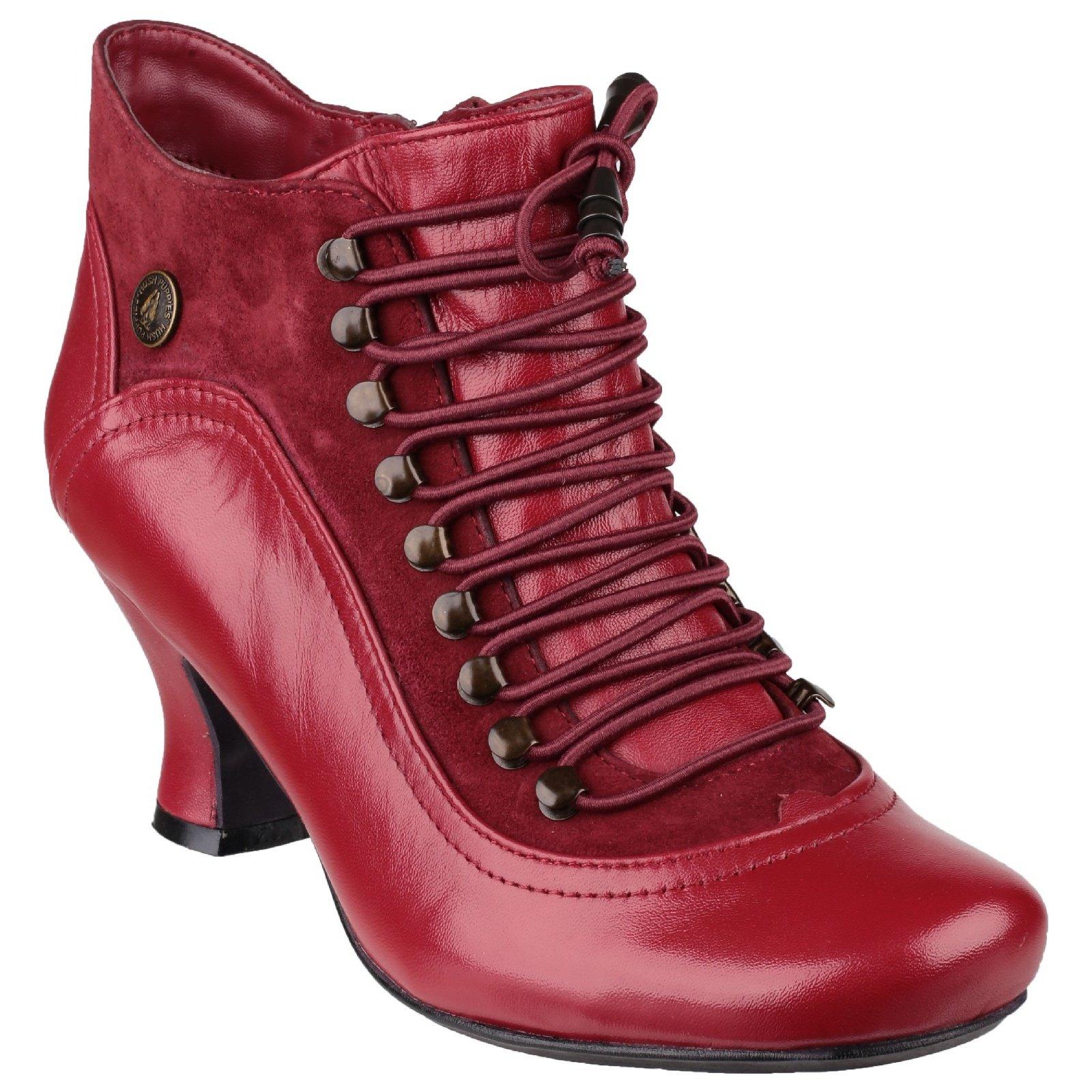 Image of Stiefeletten Vivianna Mit Schnürung Damen Rot Bunt 41