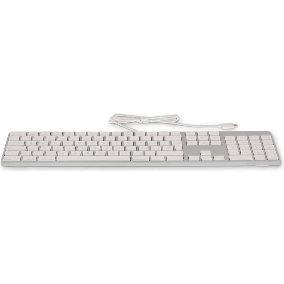 LMP  Tastatur KB-1843 Silber, CH-Layout mit Ziffernblock 