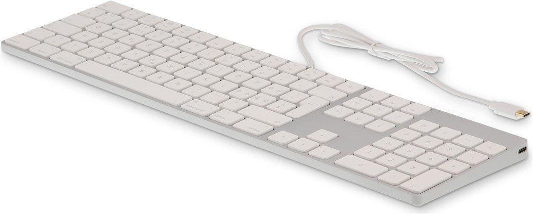 LMP  Tastatur KB-1843 Silber, CH-Layout mit Ziffernblock 