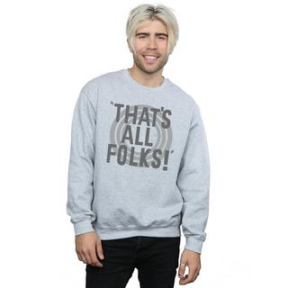 LOONEY TUNES  That's All Folks Sweatshirt 