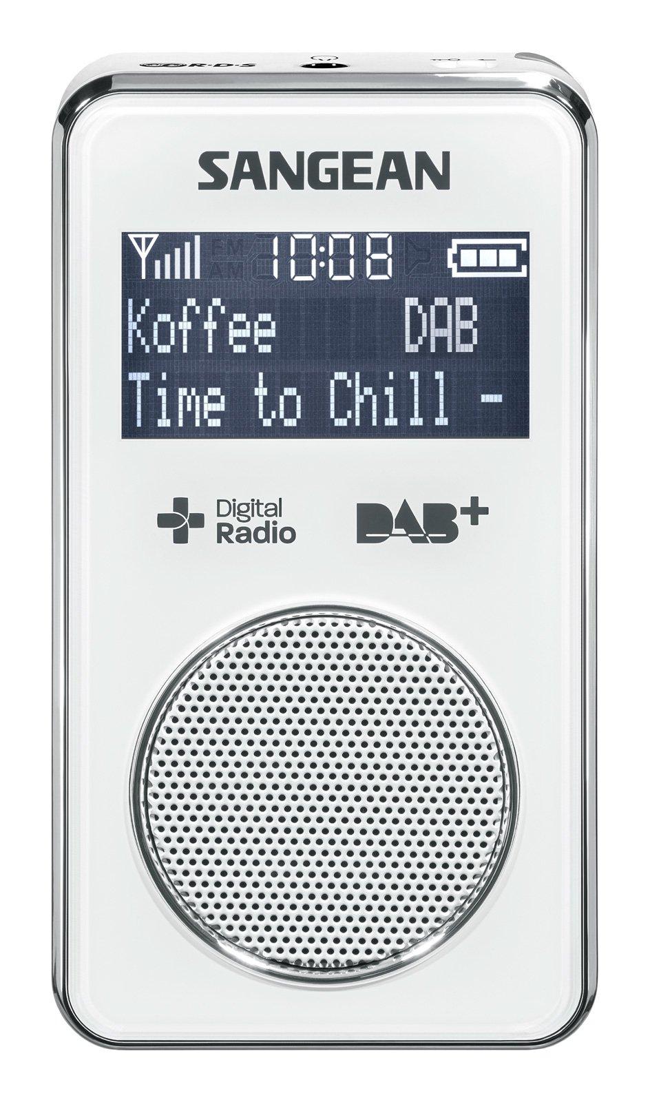 Image of Sangean DPR-35 Tragbar Analog & Digital Weiß