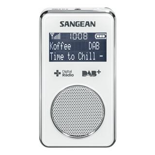 SANGEAN  Sangean DPR-35 Tragbar Analog & Digital Weiß 