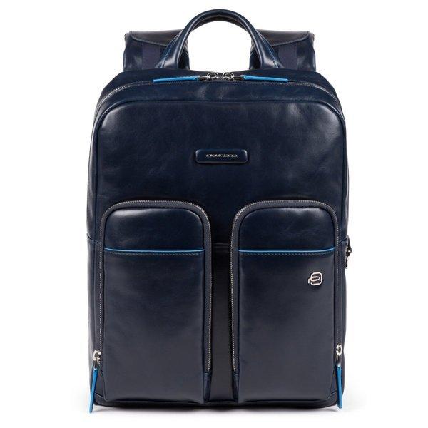 Piquadro B2 Revamp - Sac à dos pour ordinateur portable Fast Check 13 bleu  