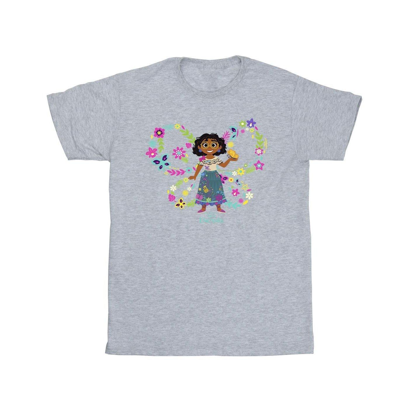 Image of Encanto Mirabel Butterfly Tshirt Unisex Grau 128