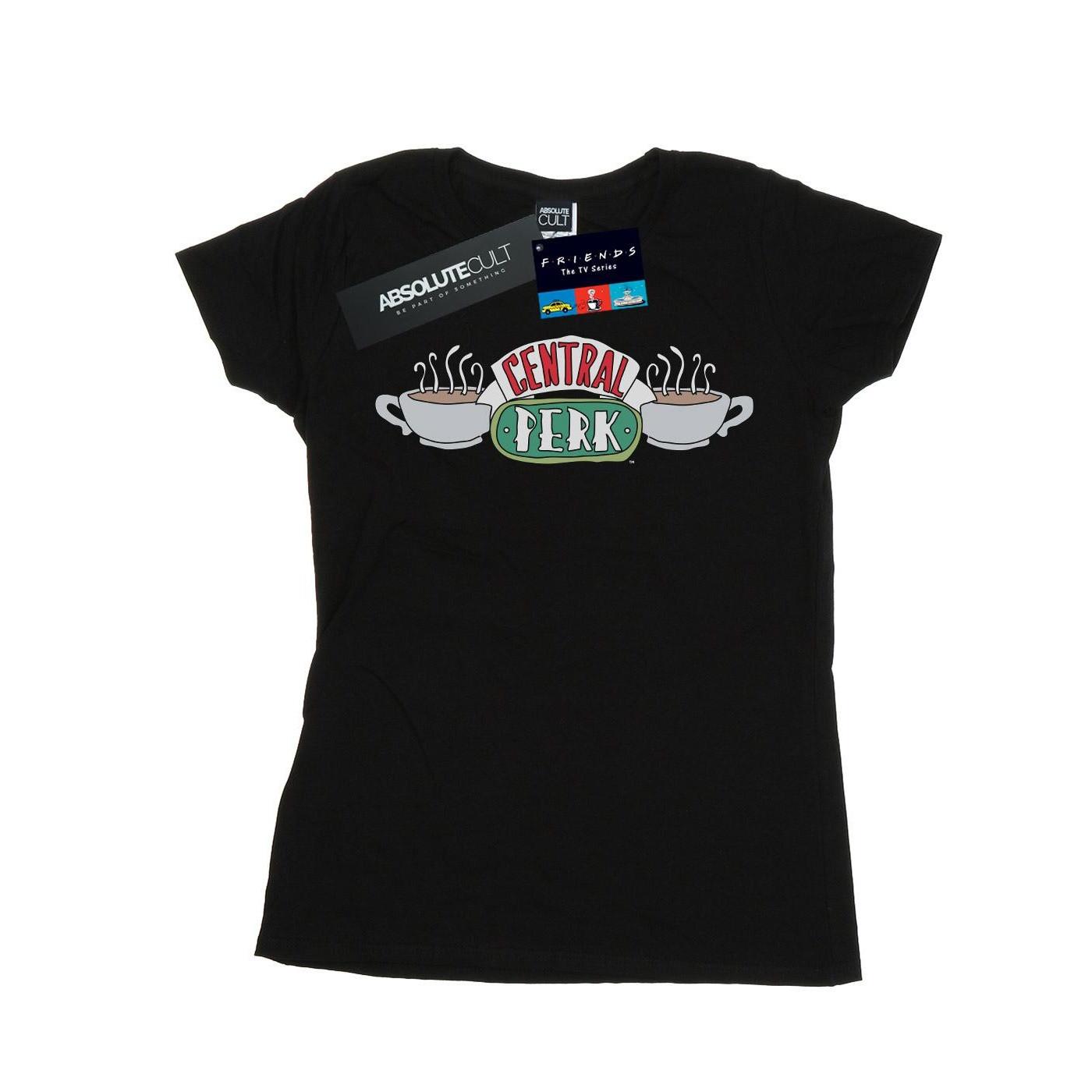 Image of Central Perk Sketch Tshirt Damen Schwarz M