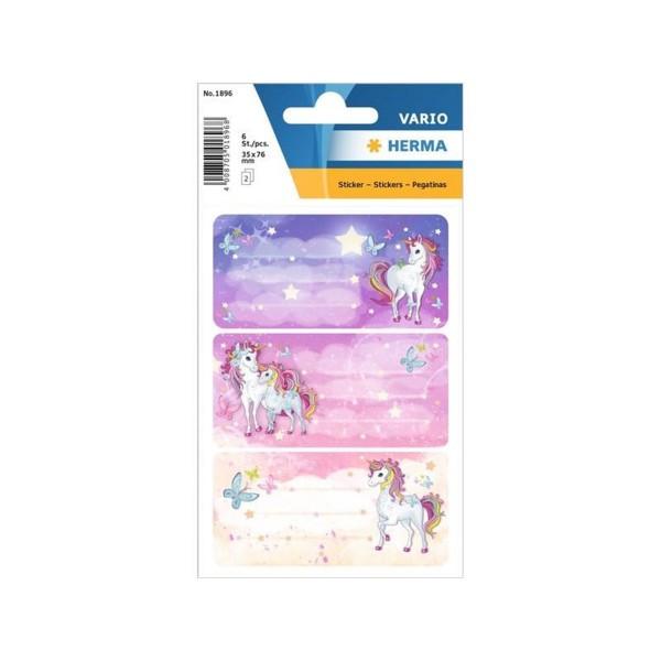 Image of Unicorn Best Friends, glittery Aufkleber für Kinder Multicolor