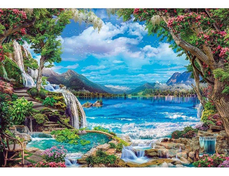 Clementoni  Puzzle Paradies auf Erden (2000Teile) 