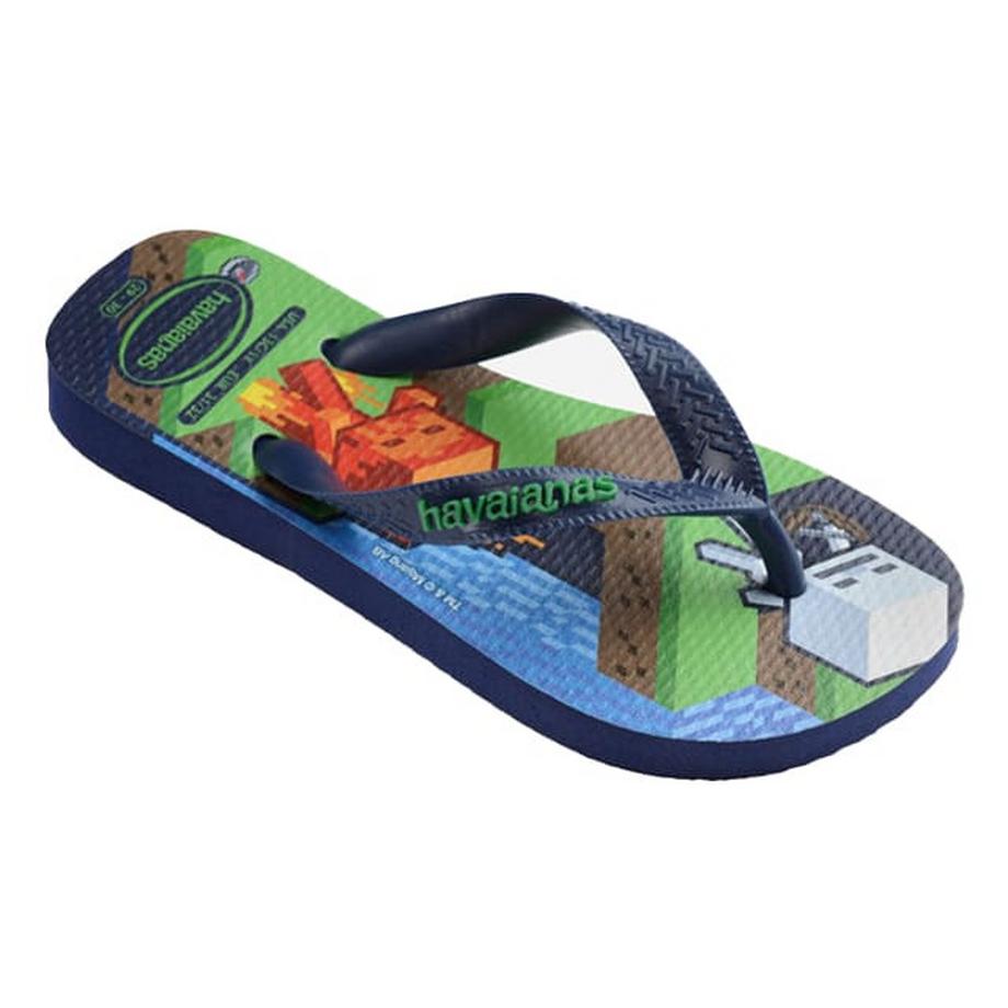 havaianas Kids Minecraft Flip Flops  