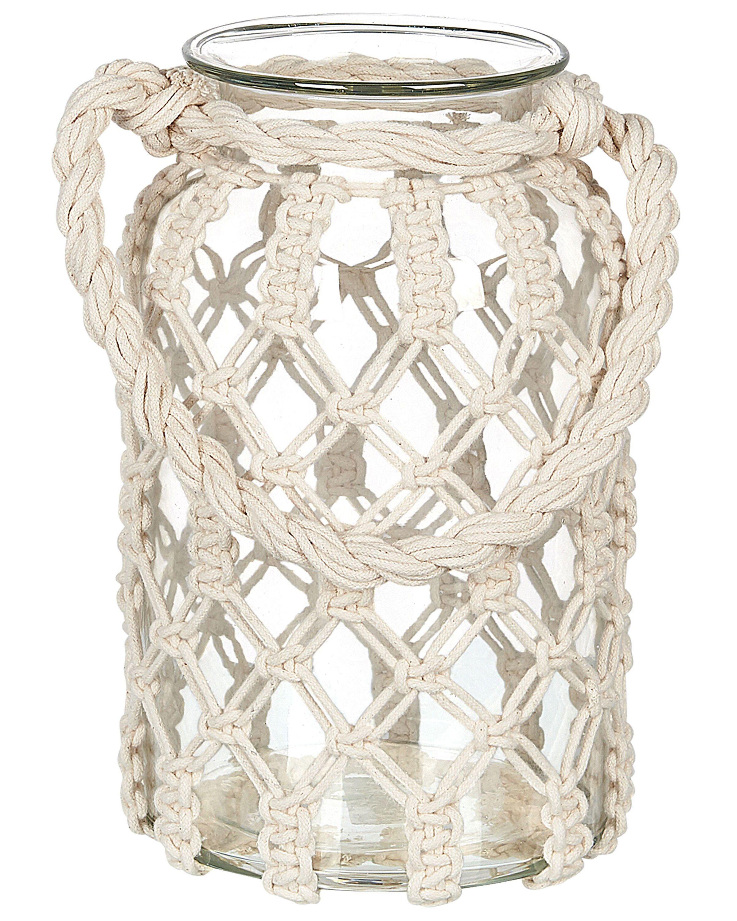 Image of Dekoration Aus Glas Boho Jalebi Unisex Schneeweiss ONE SIZE