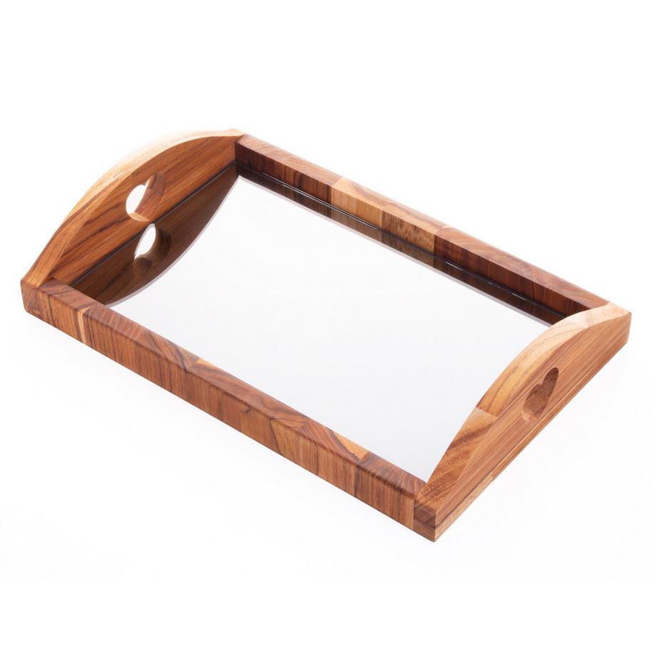 Woodart  Plateau en miroir 