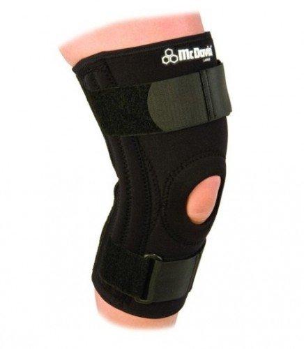 Image of 421 - Kniestütze Mit Patellaöffnung Unisex Schwarz ONE SIZE