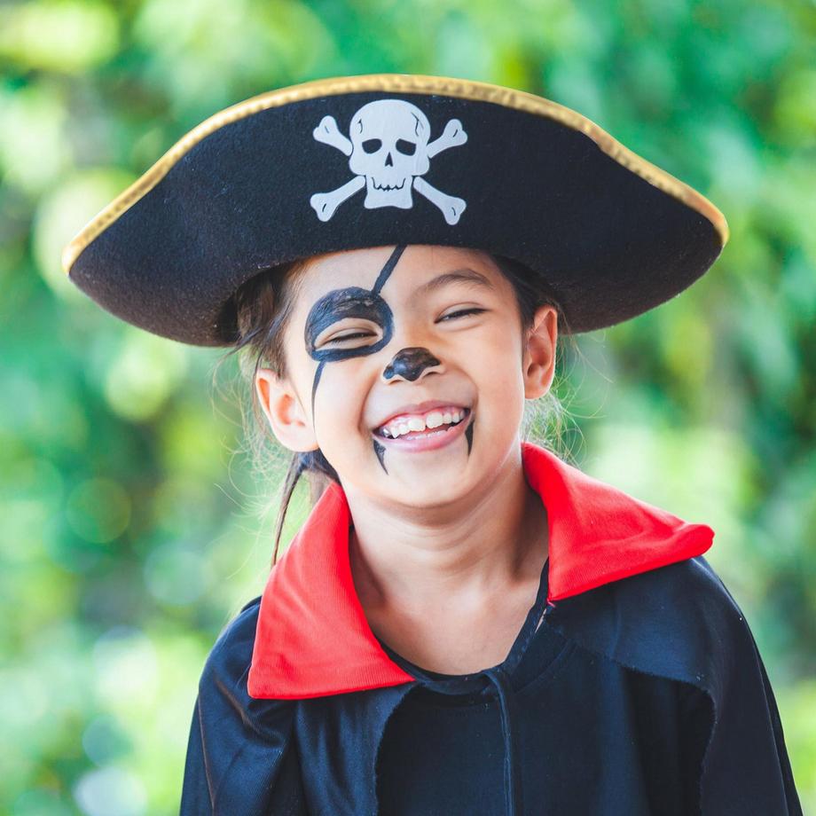 Northix  Piratenhut für Kinder, 6er-Pack 