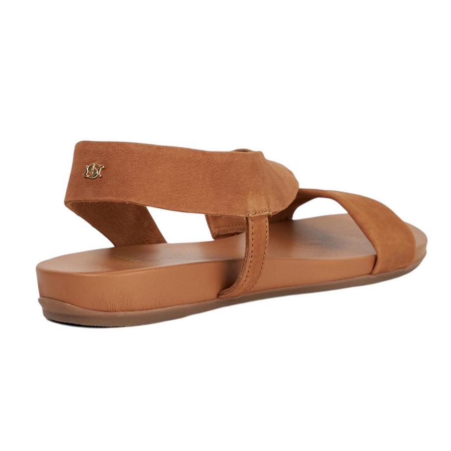 Dune London Sandales Lucina Cuir Plat  