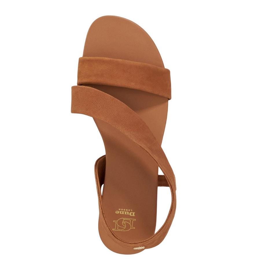 Dune London Sandales Lucina Cuir Plat  