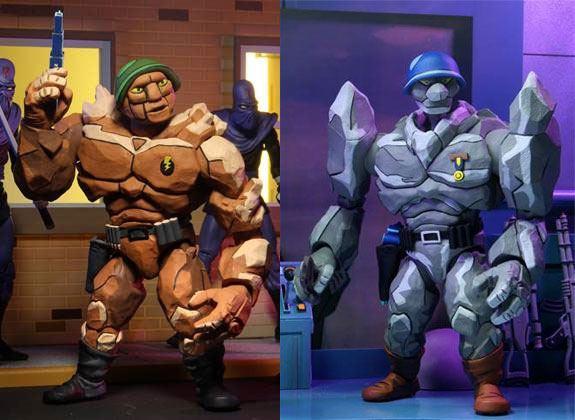 Image of Teenage Mutant Ninja Turtles Actionfiguren Doppelpack Tragg & Grannitor Unisex