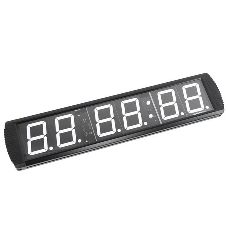 GladiatorFit  Timer mural pour intervalle fitness + télécommande GladiatorFit 