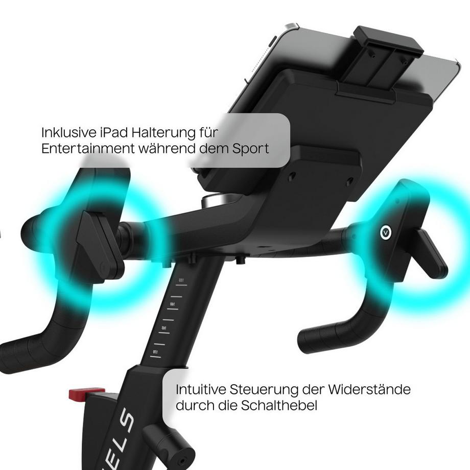TWHEELS  Indoor Spinning Bike aus Eichenholz 