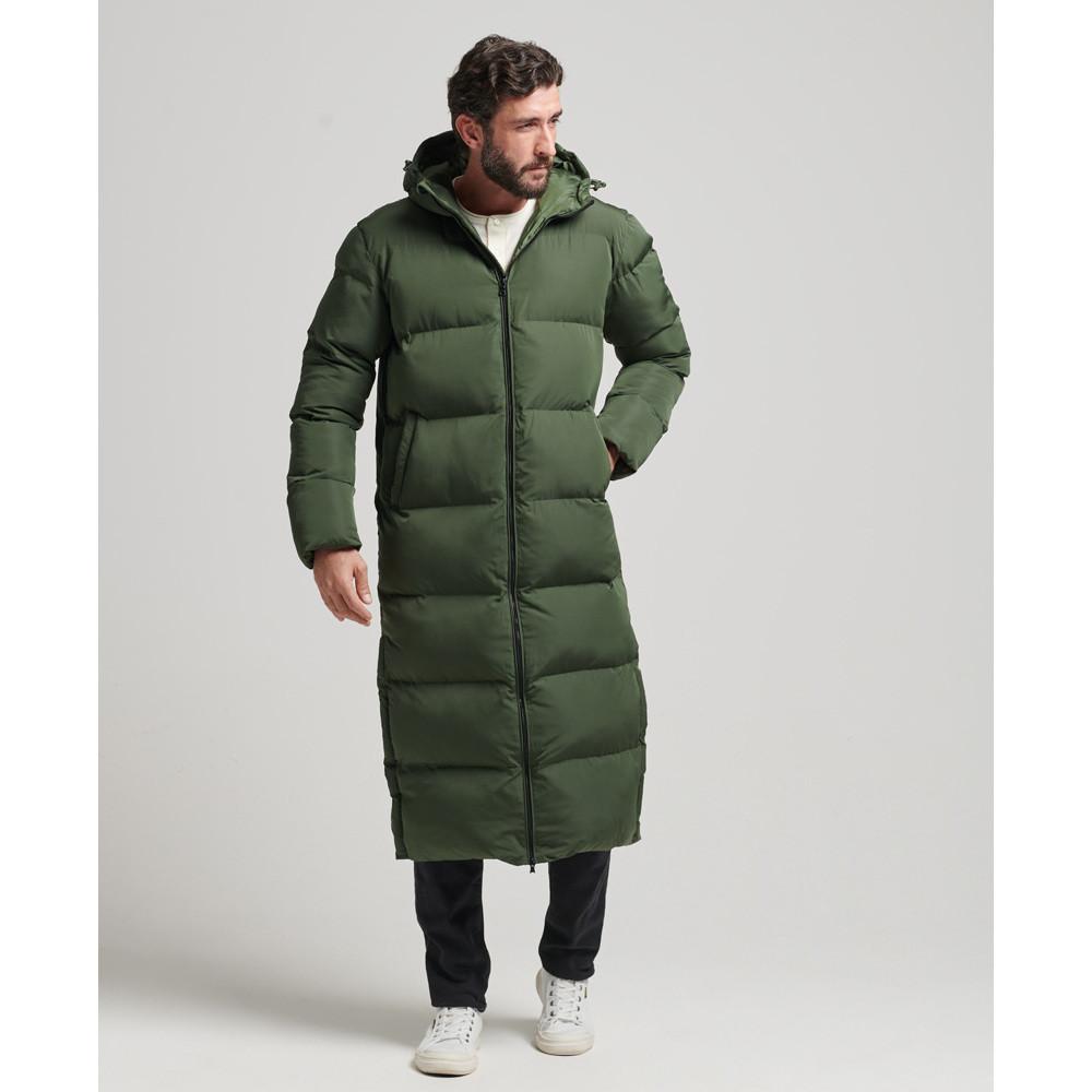 Superdry  lange daunenjacke super duvet 