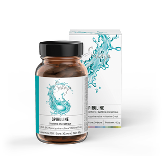 Sekoya Swiss  Spirulina & Vitamin D | 9% Phycocyanin 