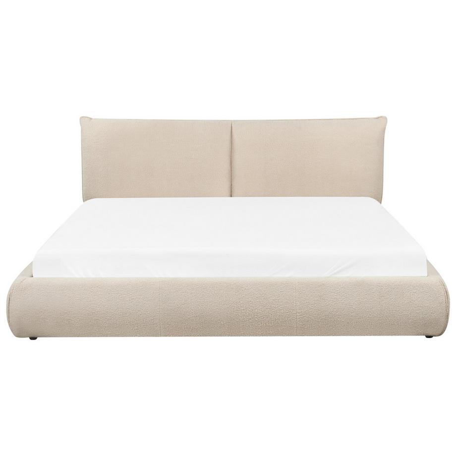 Beliani Letto ad acqua en Bouclé  VINAY  