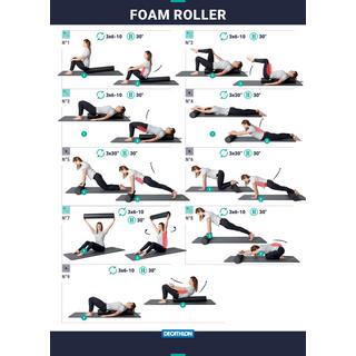 DOMYOS  Massagerolle - FOAM ROLLER 