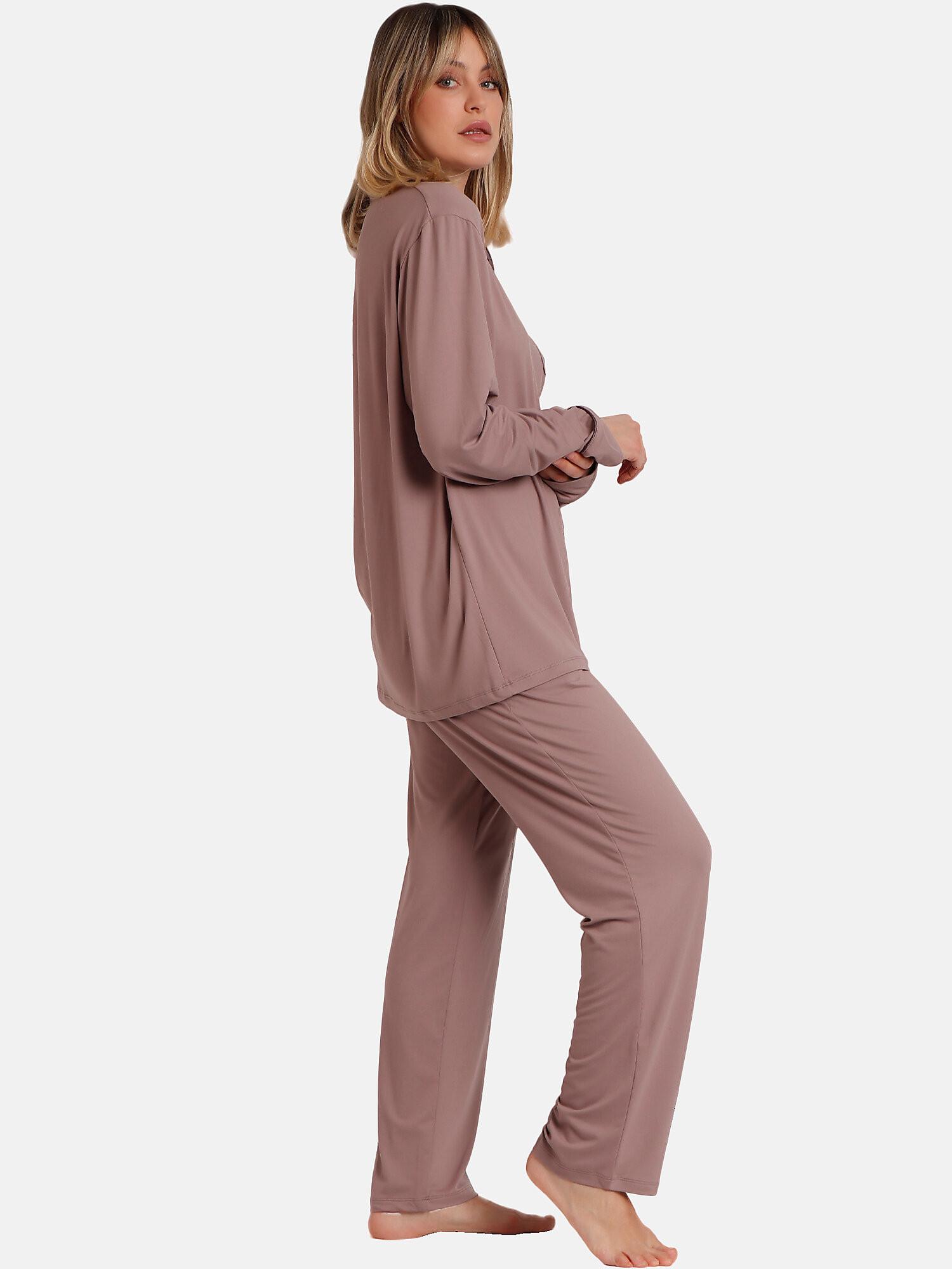 Admas  Pyjama pantalon chemise Soft Sleep 