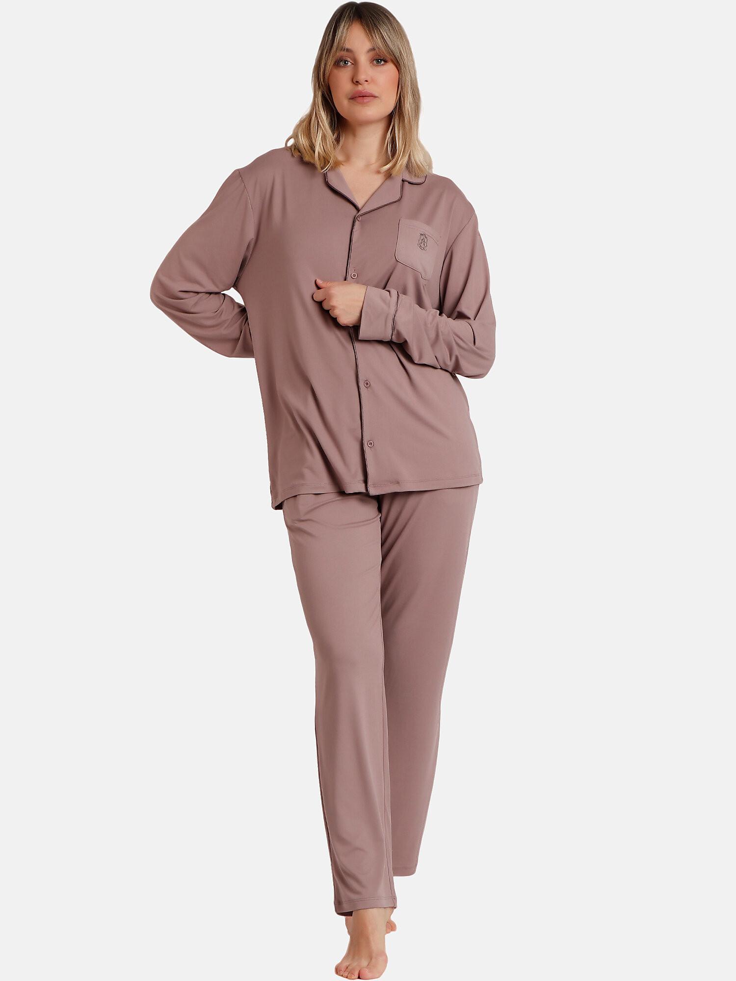 Admas  Pyjama pantalon chemise Soft Sleep 