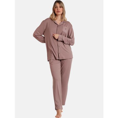 Admas  Pyjama Hose Hemd Soft Sleep 