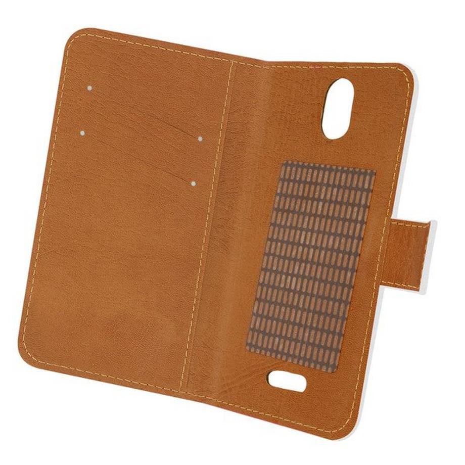 Avizar  Étui clapet magnétique Neva Start Blanc 