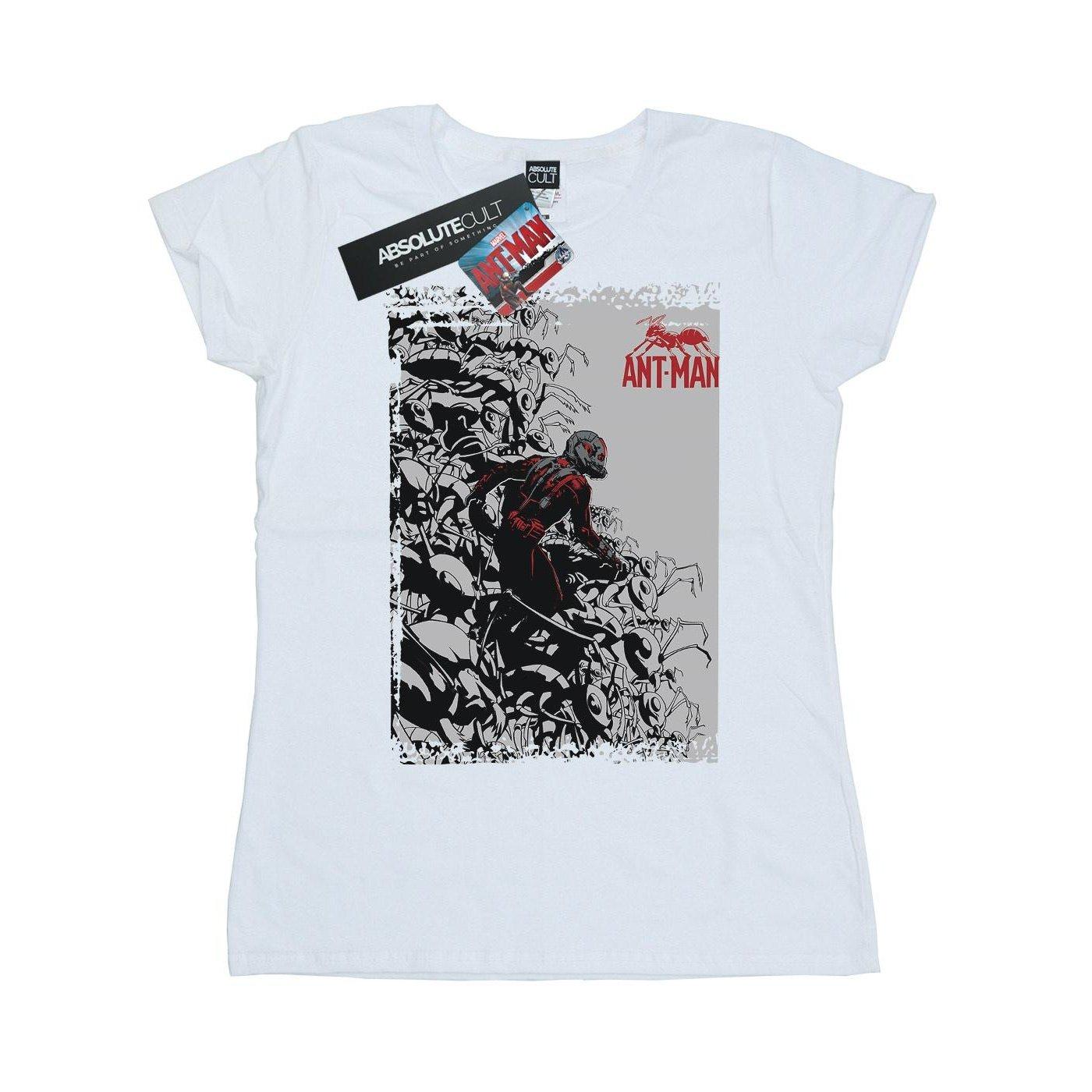 Image of Antman Army Tshirt Damen Weiss XL