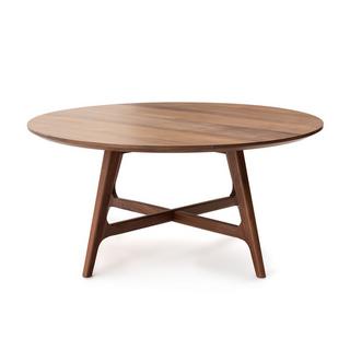 La Redoute Intérieurs Grande table basse ronde noyer  