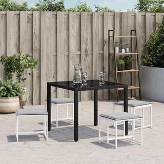 VidaXL  Tabouret de jardin acier 