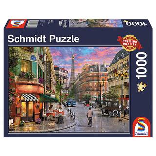 Schmidt Spiele  Schmidt Rue de la Tour Eiffel, 1000 pièces 