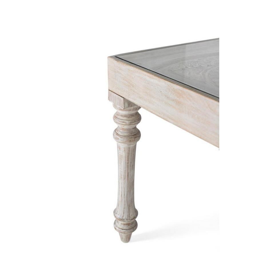 mutoni Table de salle à manger Cyranor bois de manguier 200x100  